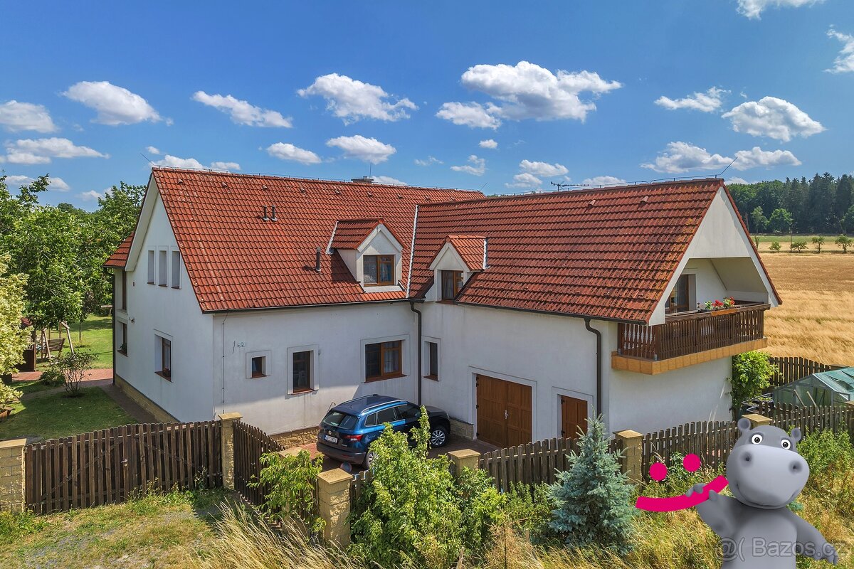 Prodej domu, chalupy, 352 m2, pozemek 1139 m2 v obci Krty