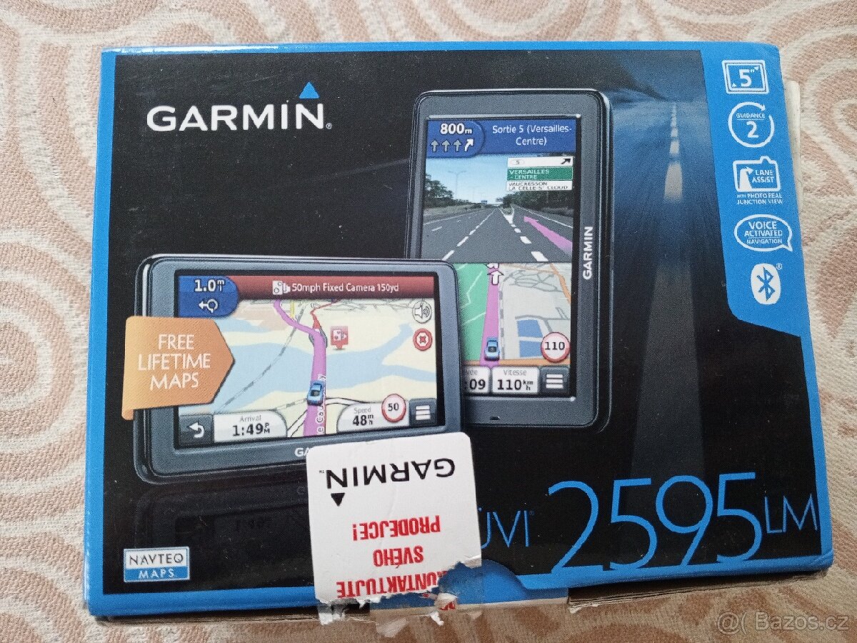 GPS auto navigace Garmin Nuvi 2595 LM