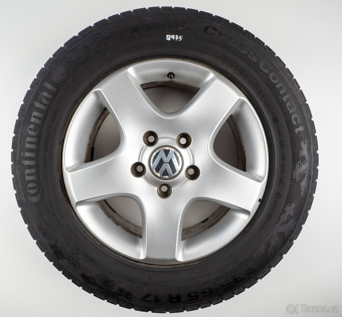 Volkswagen Touareg - Originání 17" alu kola - Zimní pneu