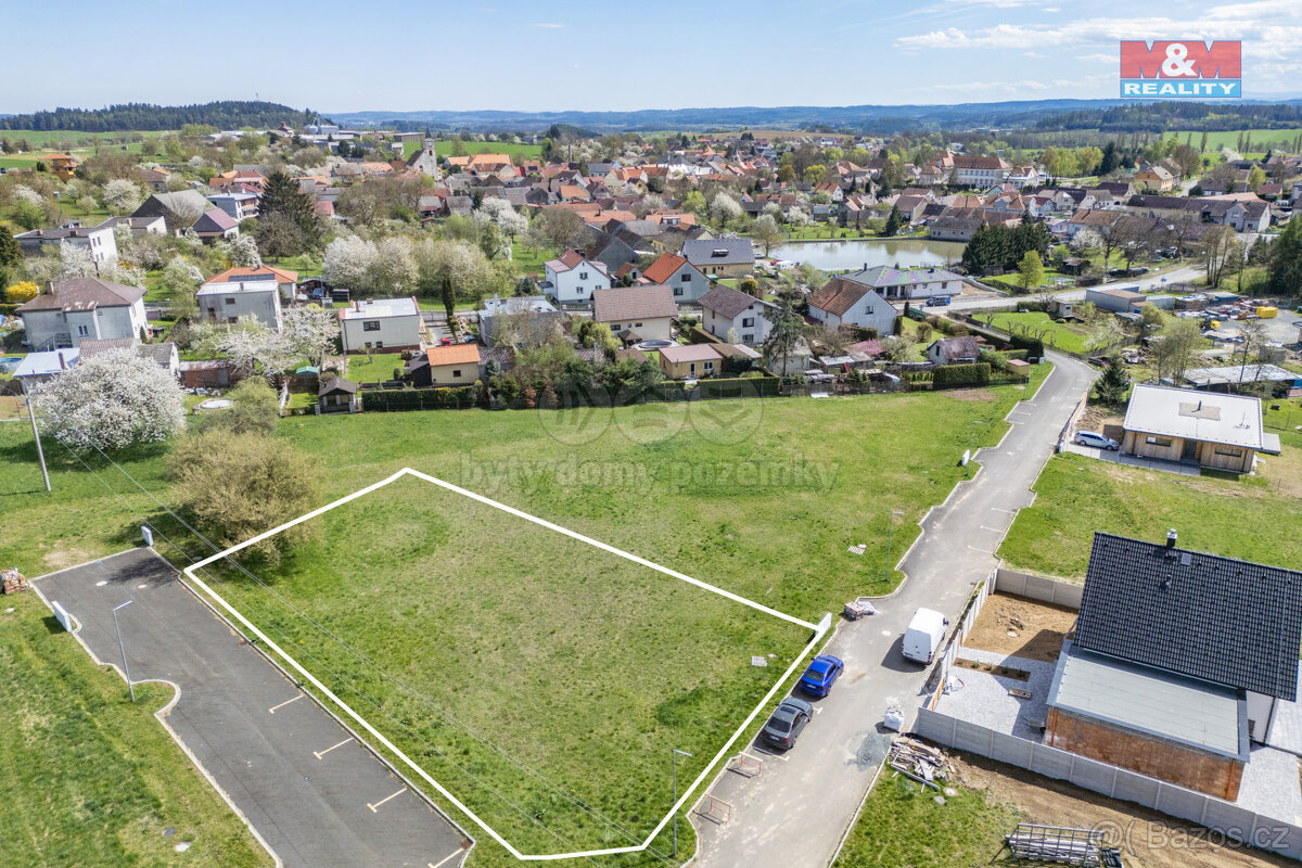 Prodej pozemku k bydlení, 1060 m², Kasejovice