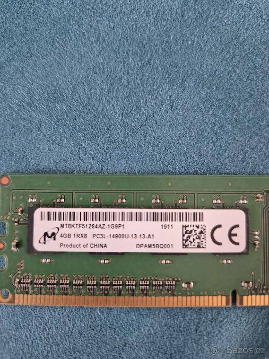 RAM 4GB 1RX8 / 5 ks