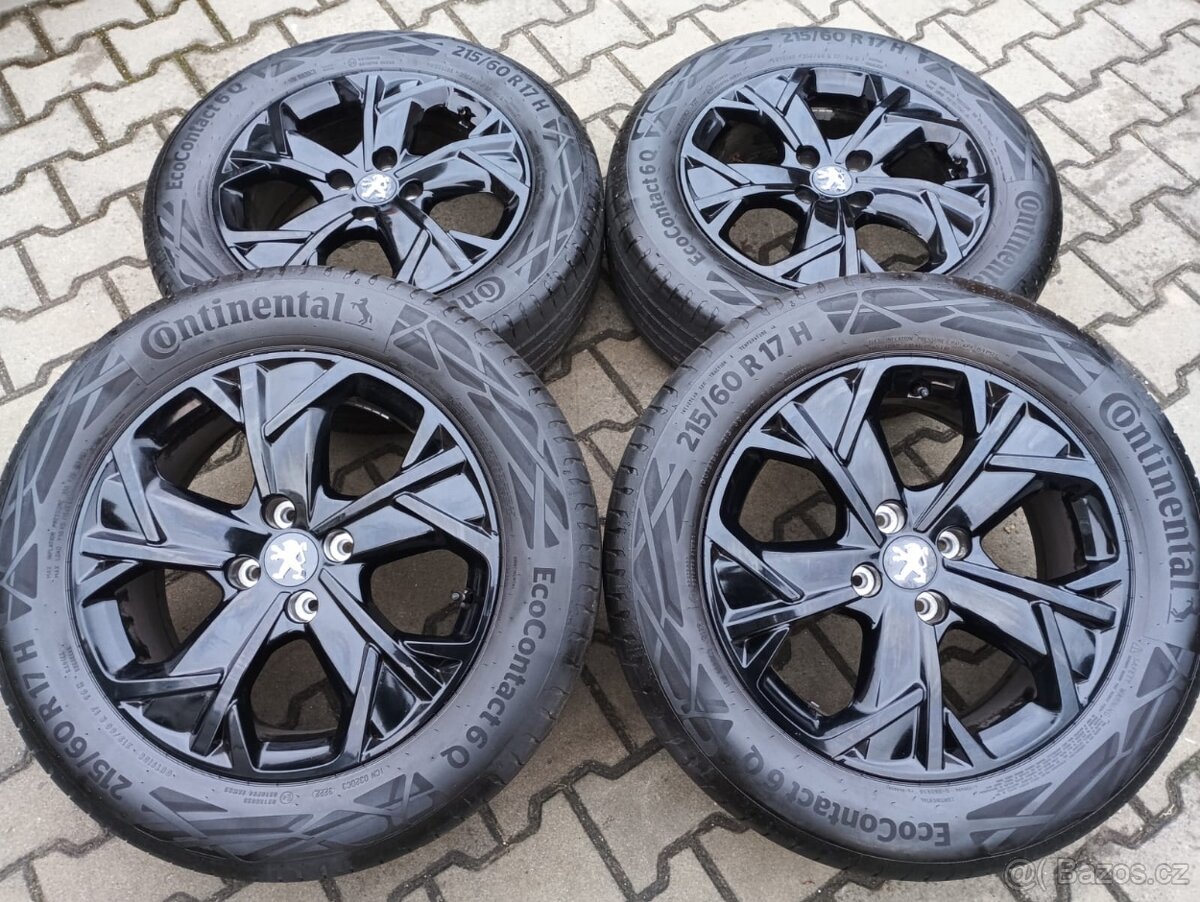 Disky originální DS3, Peugeot 2008 4x108 R17