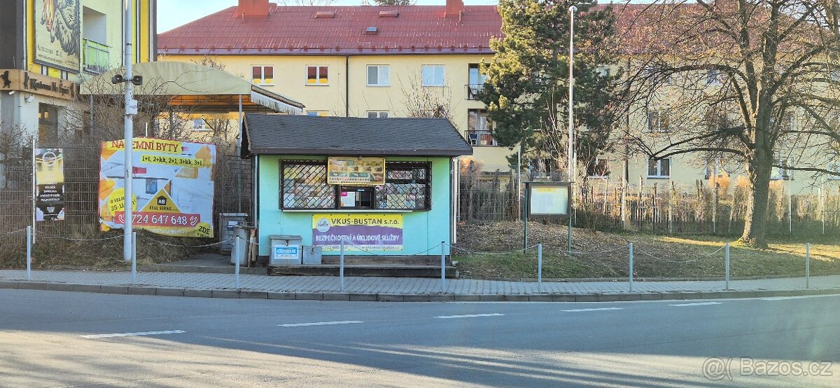 Pronájmu zavedenou trafiku ve Frýdku-Místku