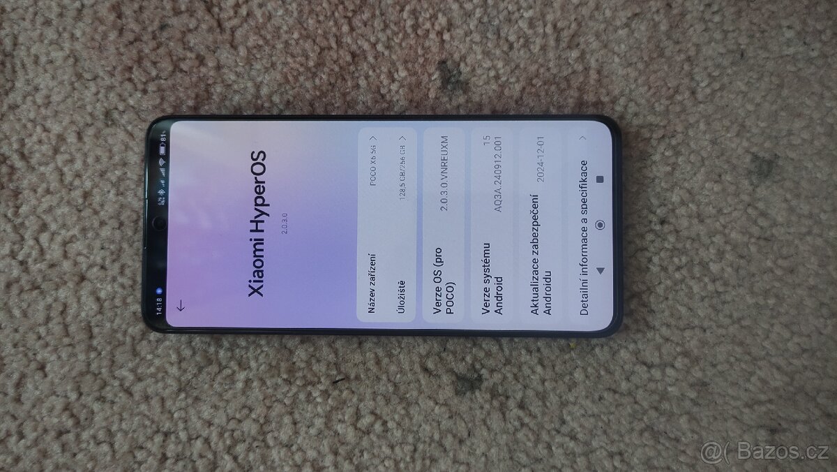 Prodám Poco X6 5G/nebo vymění za Redmi Note 13 Pro
