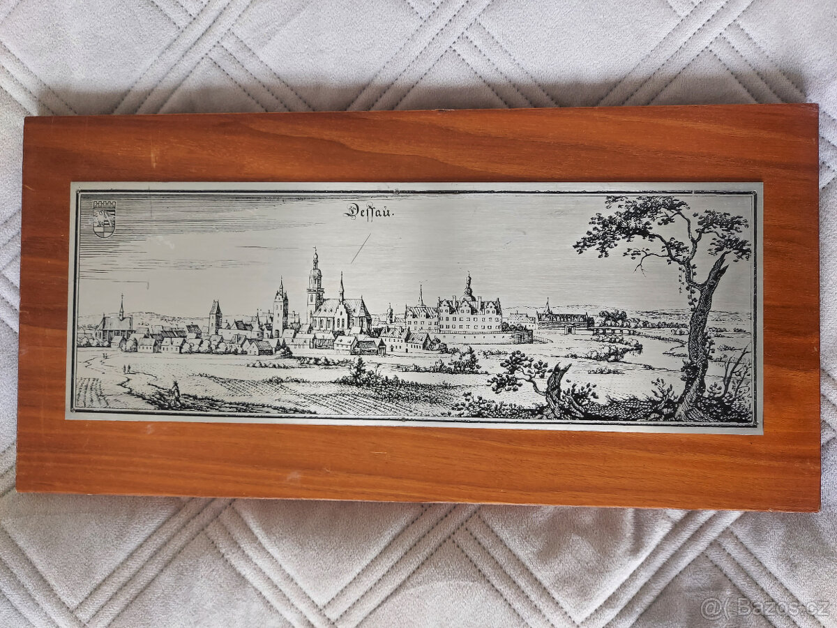 Kovorytina města Dessau (Sasko-Anhaltsko) r. 1650