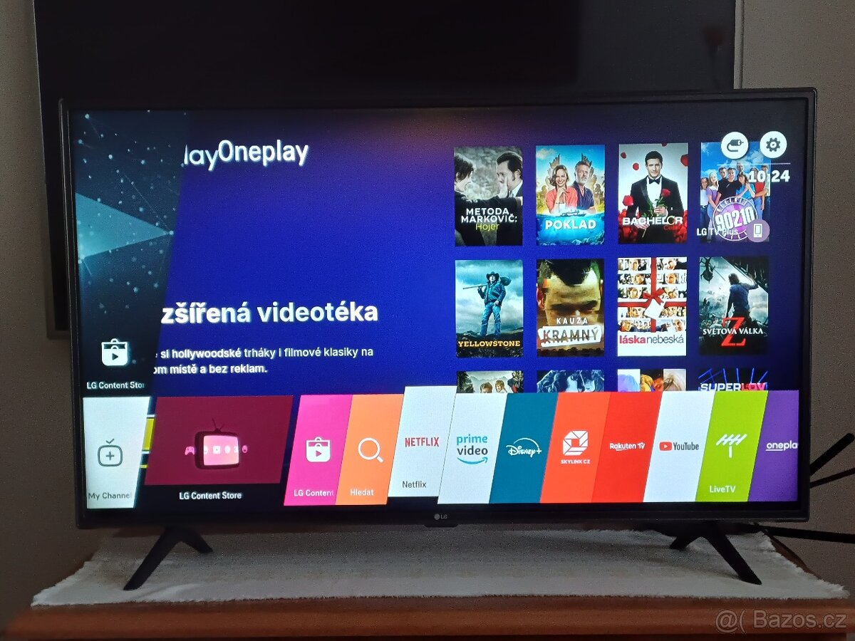 Smart TV LG 43LH6047-úhlopříčka 108cm,Wi-Fi, DVB-T2