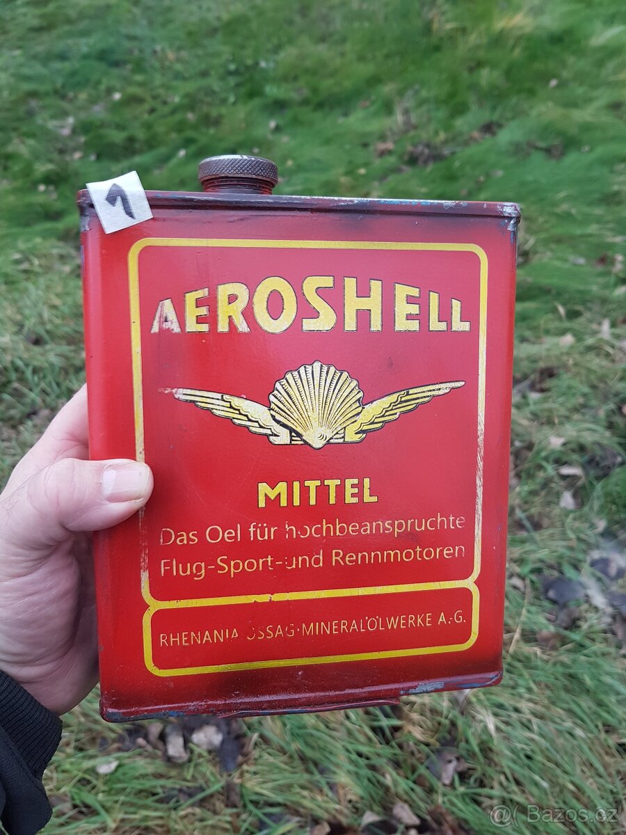 Aeroshell, Shell plechovka replika