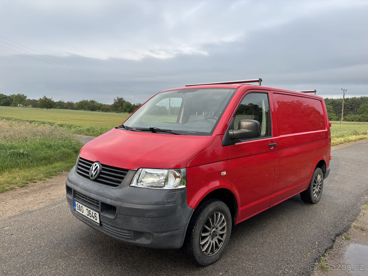 VW Transporter T5, 1,9TDI, 62 kw, 2008