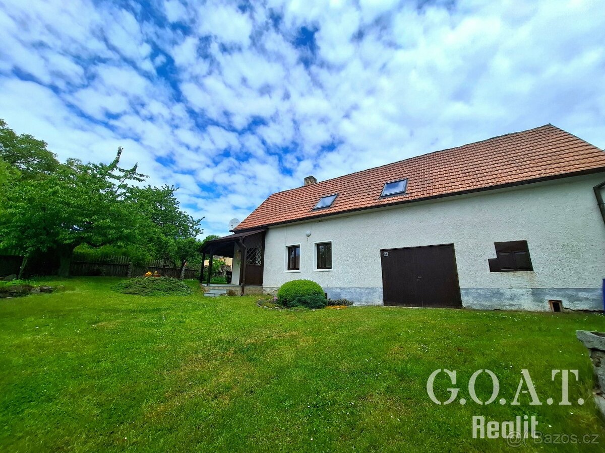 Prodej chalupy 90 m², pozemek 1050 m² Nezdřev