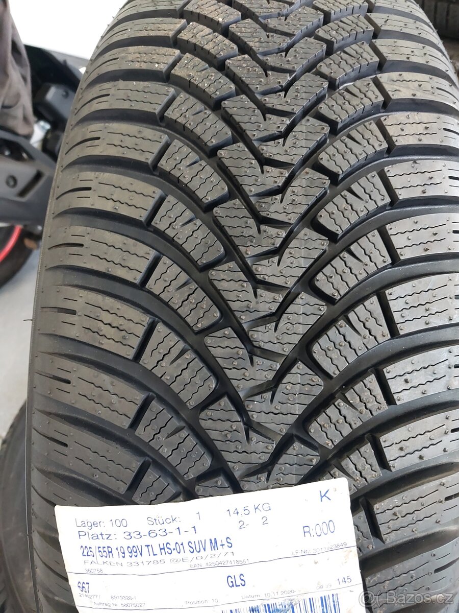 Zimni pneu 225/55 R 19 nove pneu
