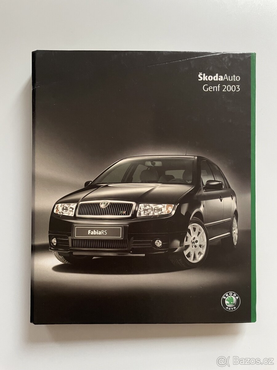 Škoda německý novinářský set, březen 2003 ~ 36 stran