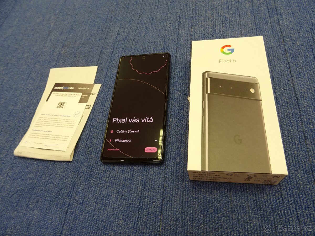 TOP Google Pixel 6 5G 8/128GB 6,4" AMOLED Záruka