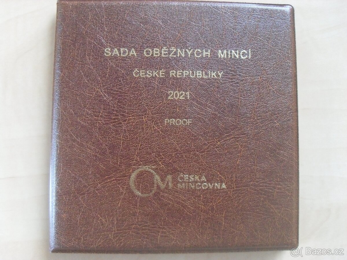 Sada oběžných mincí proof - rok 2021