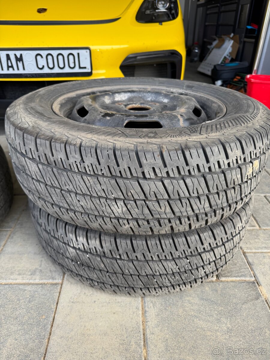 Plechové disky na Ford transit