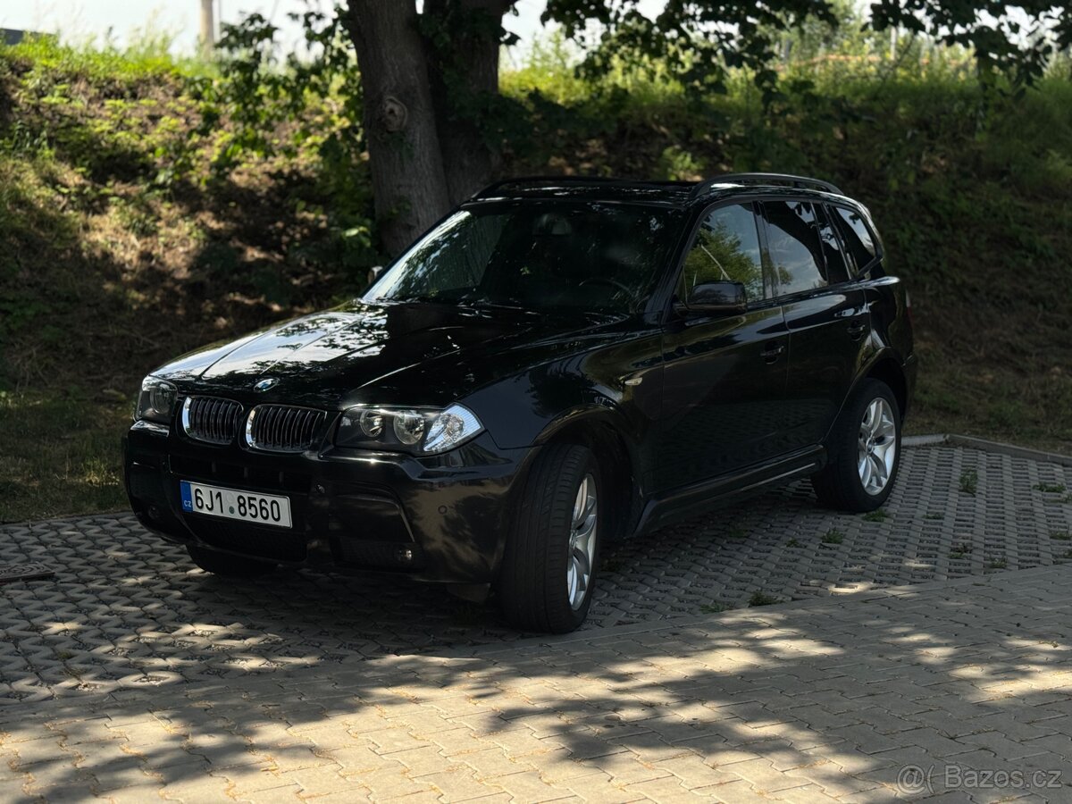BMW X3 e83 3.0D manuál, orig. M-paket