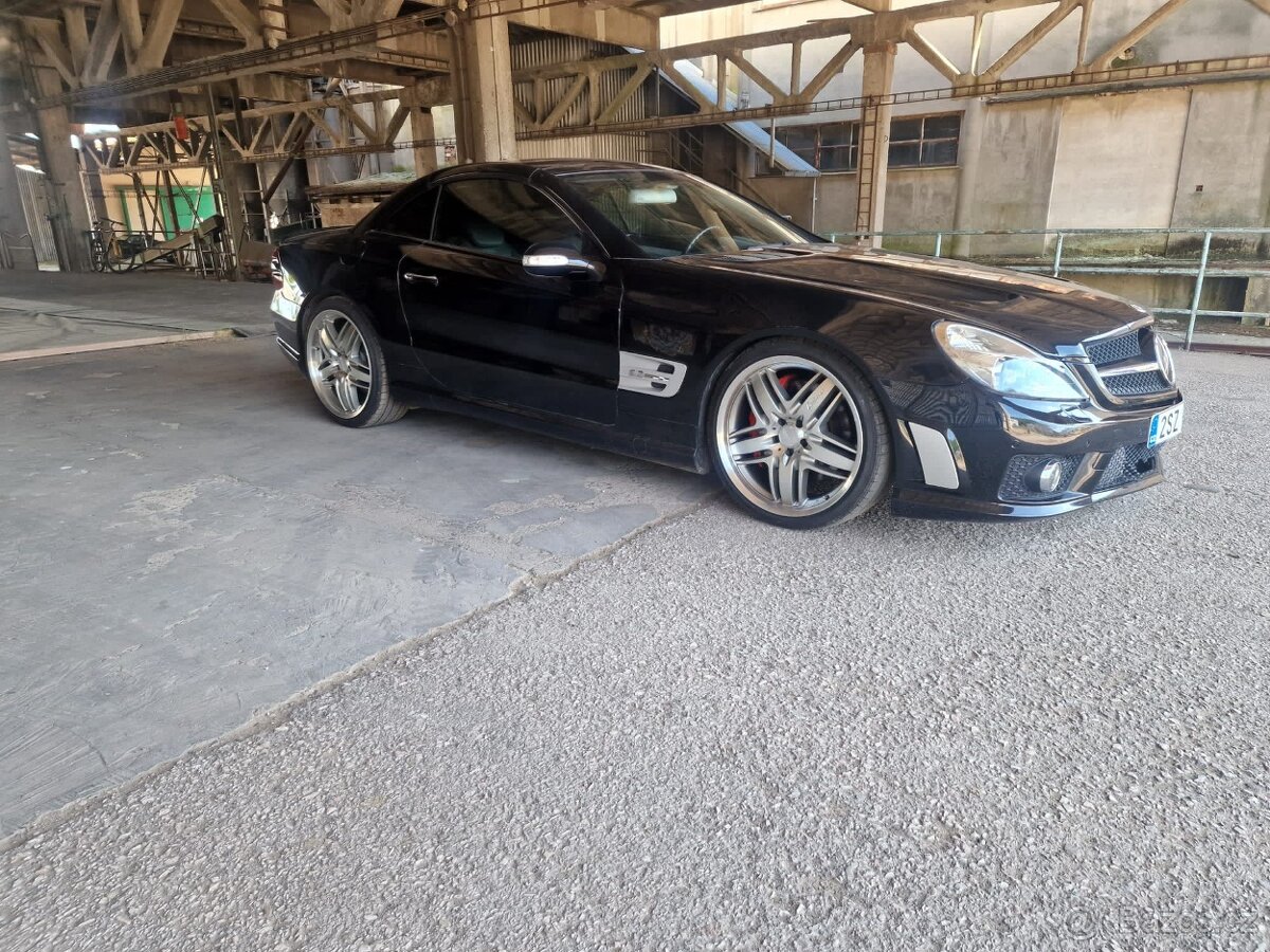 Mercedes Benz SL 55 AMG facelift 63AMG cabrio přes 500ps V-M