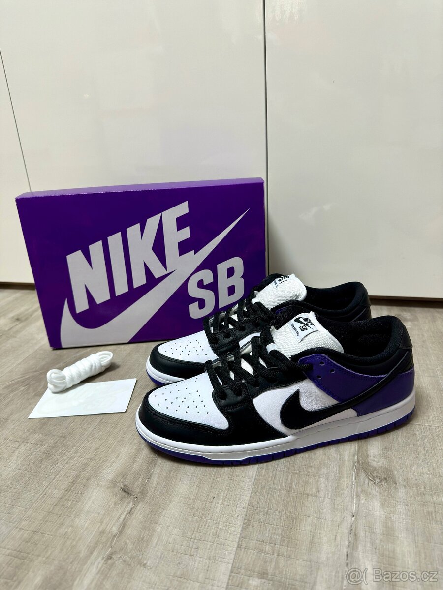 Nike SB Dunk Low Pro - Court Purple - size EU 45