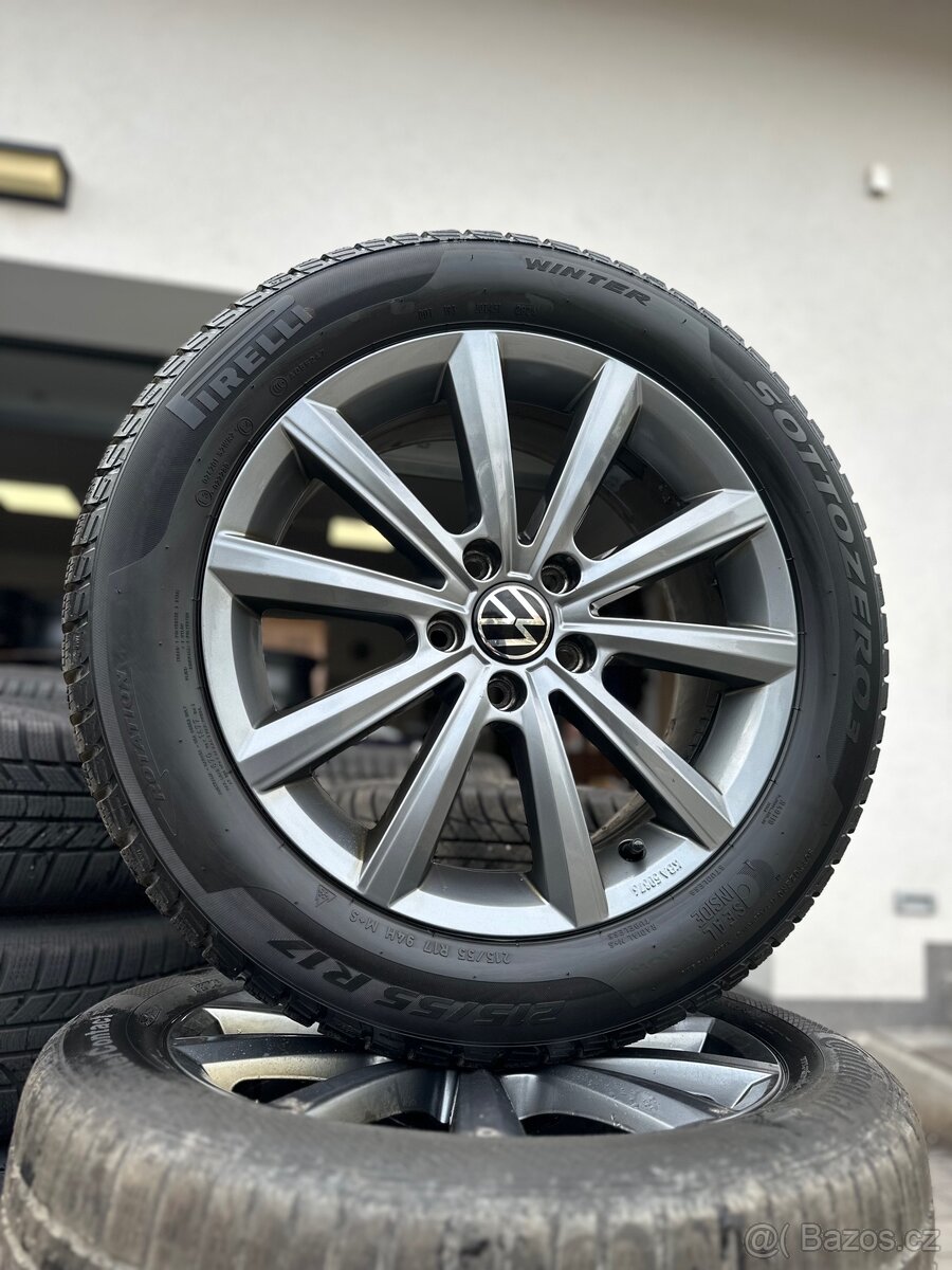 Alu kola 5x112 r17 s pneu (6541p)