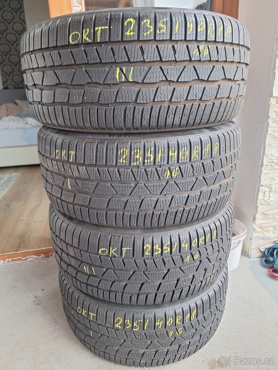 Prodám zimní pneu 235/40/18 Continental