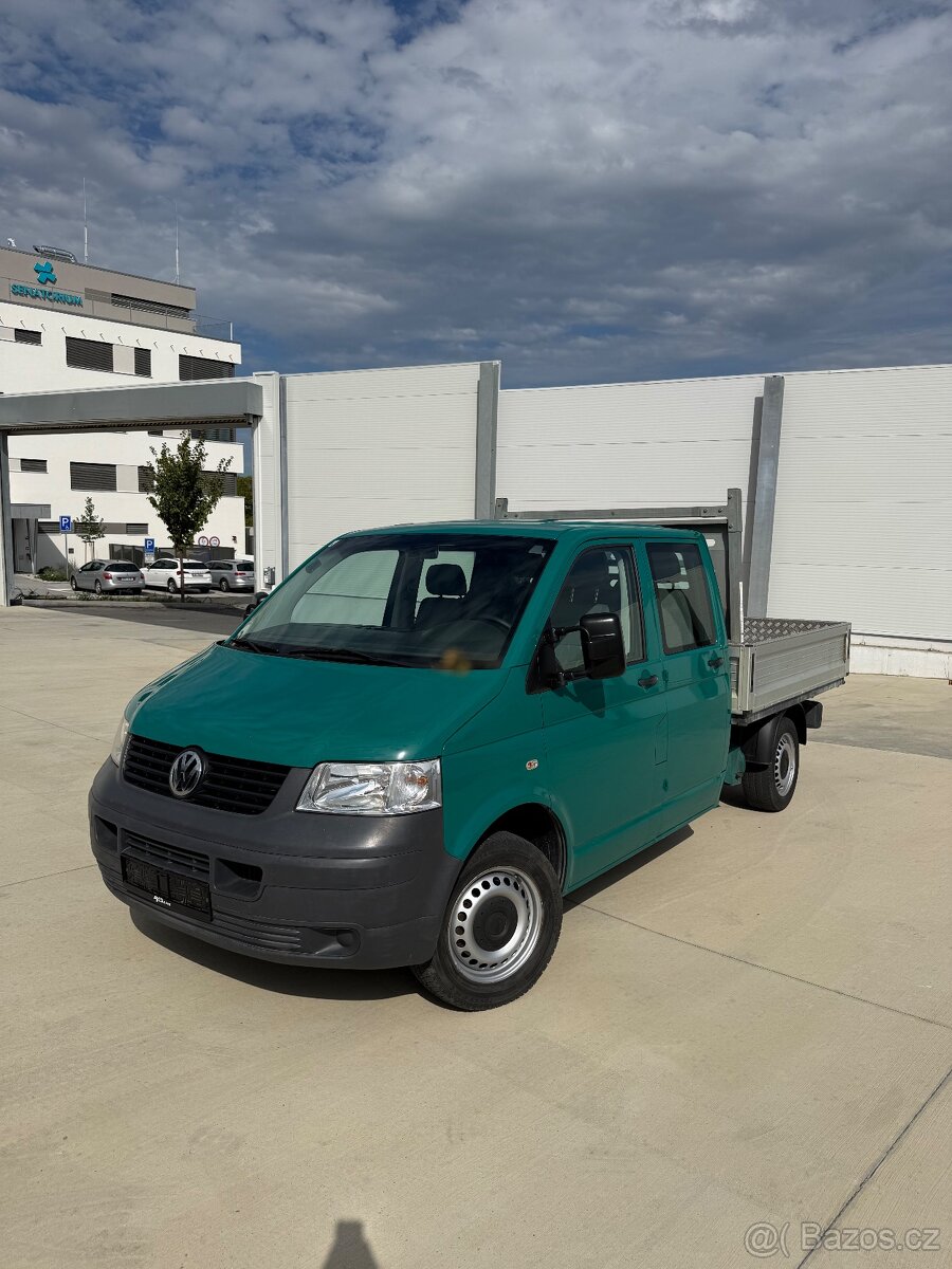 T5 valník 1.9tdi 62kw TOP STAV DPH t5 transporter valník