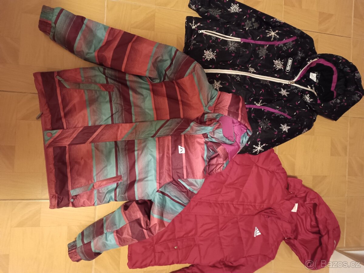 Dívčí zimní bundy