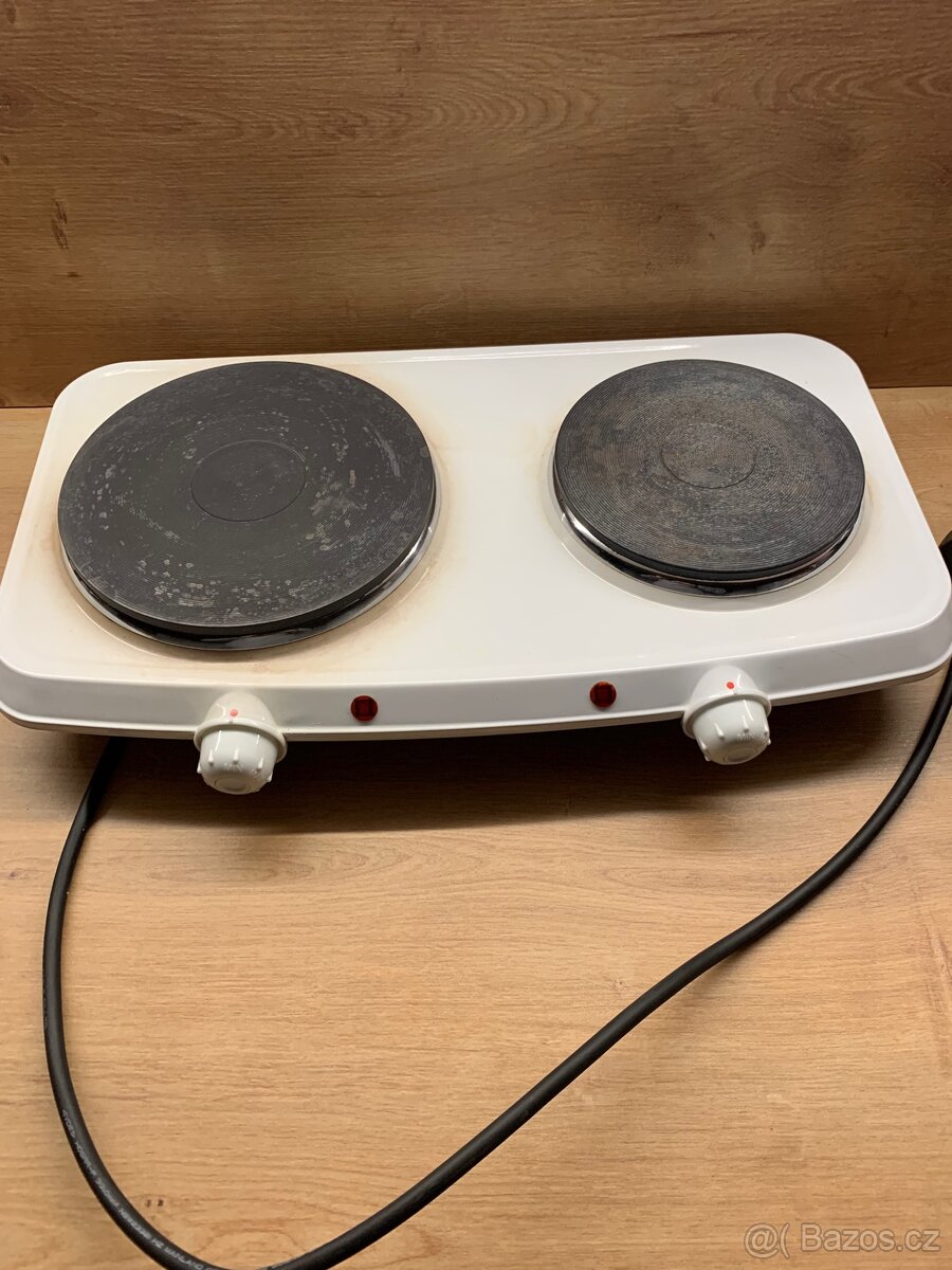 El. vařič 2 plotýnky