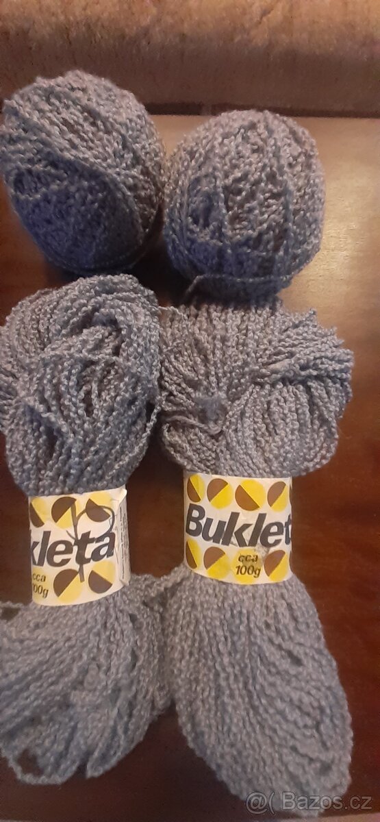 pletací příze Bukleta