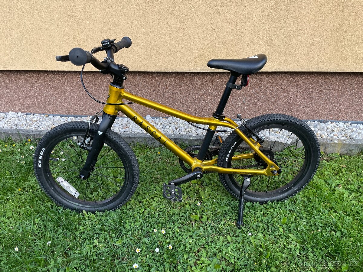 Dětské kolo RASCAL 16 gold