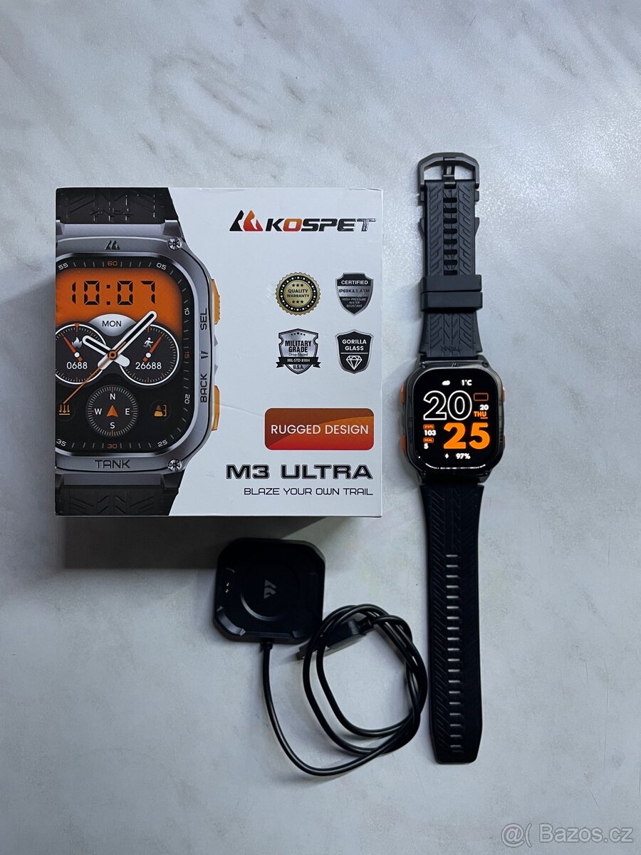 Kospet Tank M3 Ultra Black