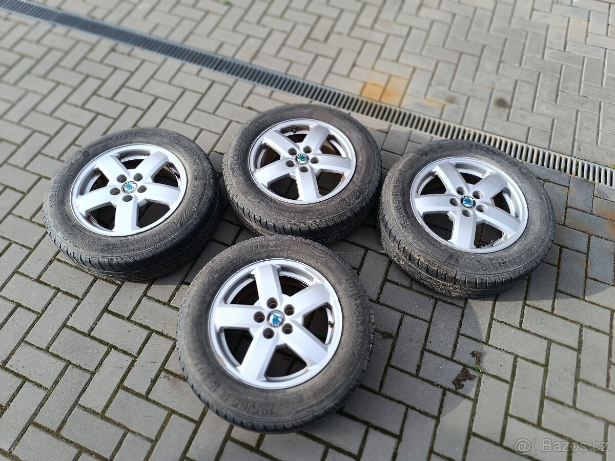 Disky s pneu 5x100 195/65/r15
