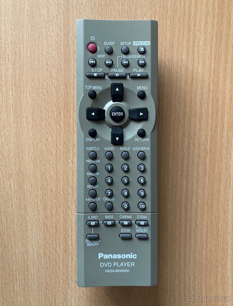 Dálkové ovládání PANASONIC DVD N2QAJB000050