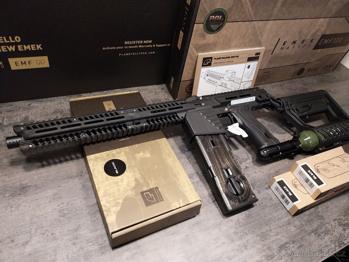 NOVÉ -> EMF100 (gen3) BLACK + 3 CF20 + PWR + HPA