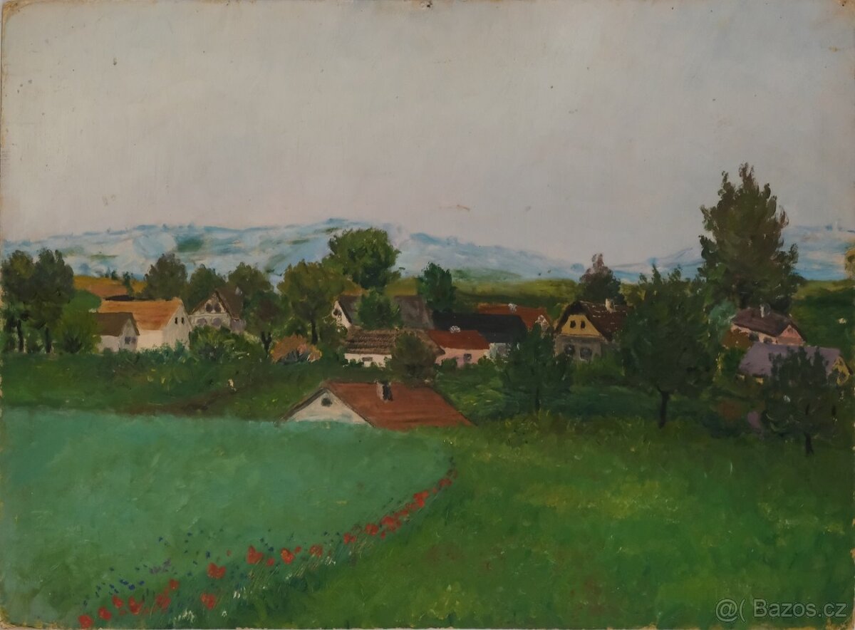 František Kavan (Jaro) --- olejomalba