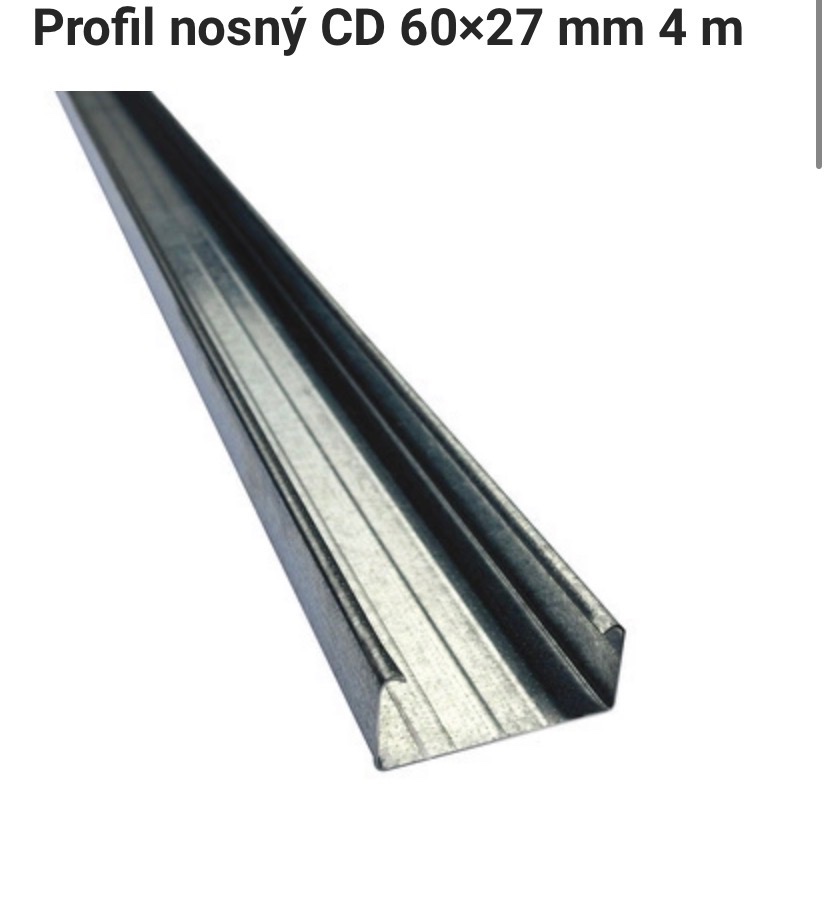 SDK cd profily, křížové spojky, nástavce