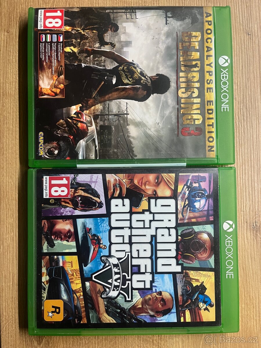 Prodám hry na Xbox one