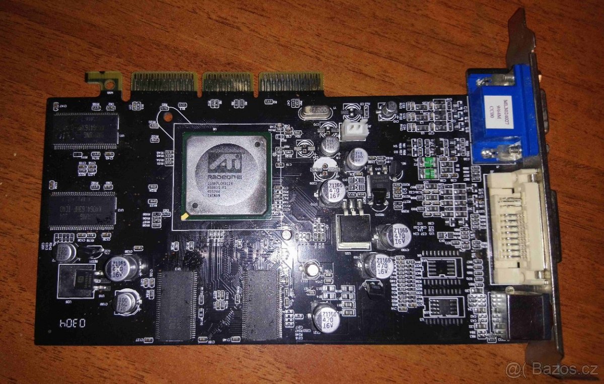 retro Radeon 9000 64MB DDR AGP