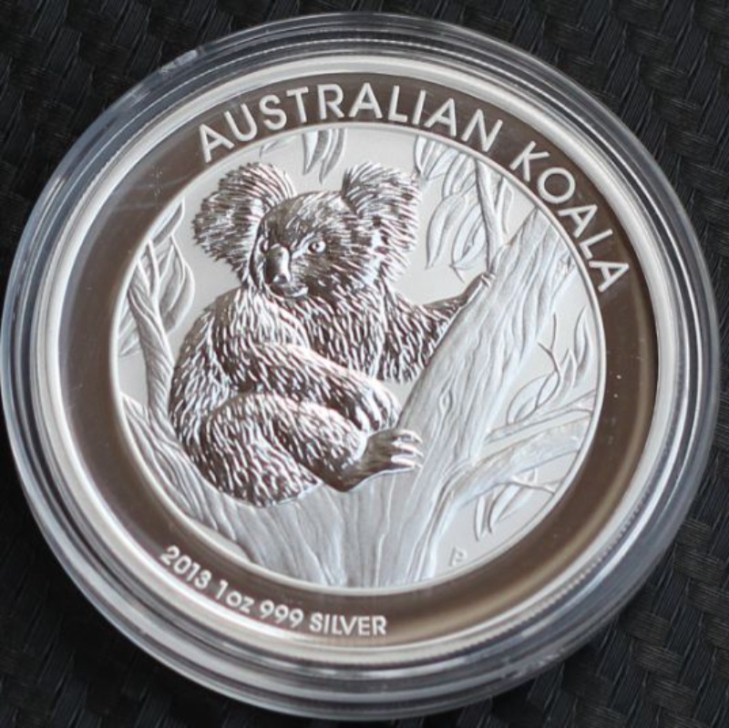 1 oz Koala 2013 stříbrná mince