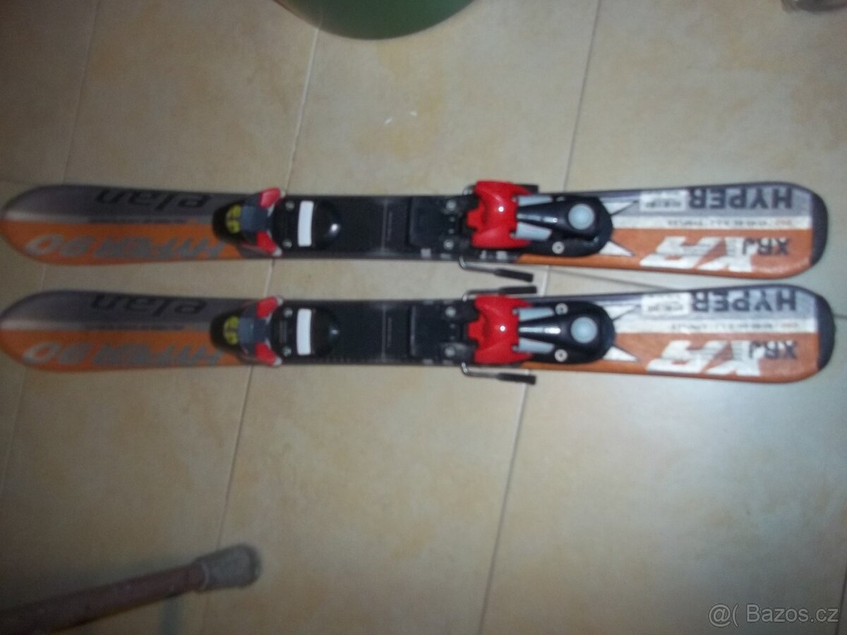 Dětské carvingové lyže 90 cm,Elan,