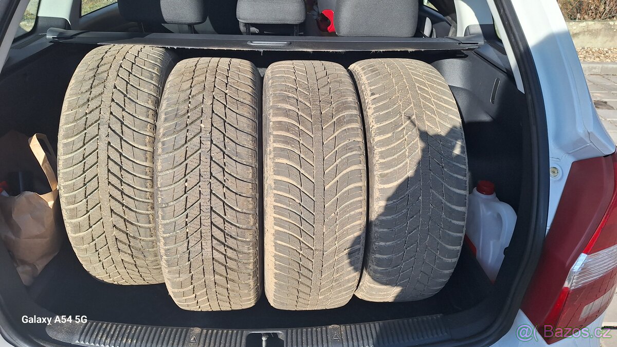 Pneumatiky 205/55 R16 z Opel Zafira