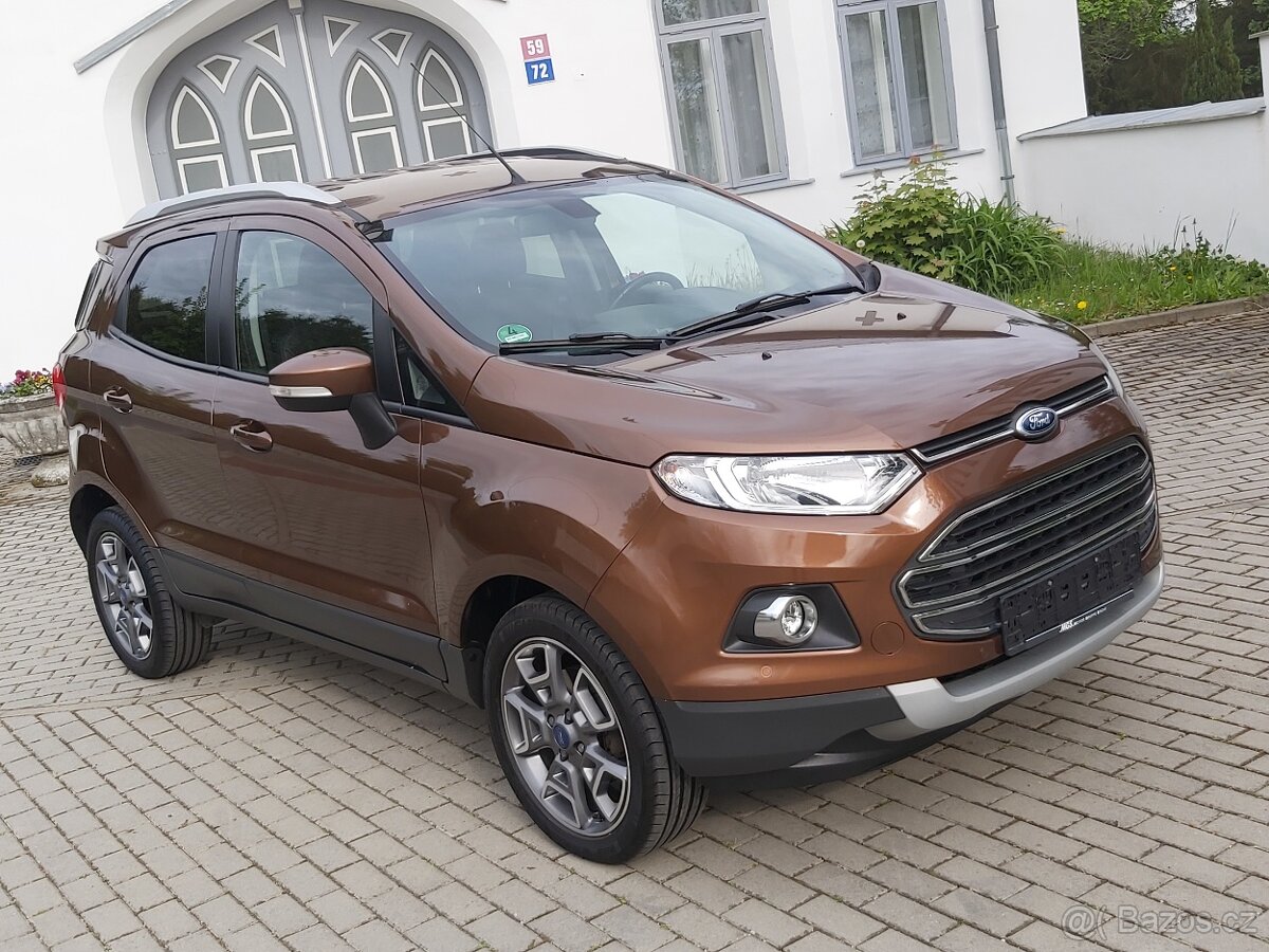 Ford EcoSport 1.0 92 kw, 2016, Titanium, velmi pěkný