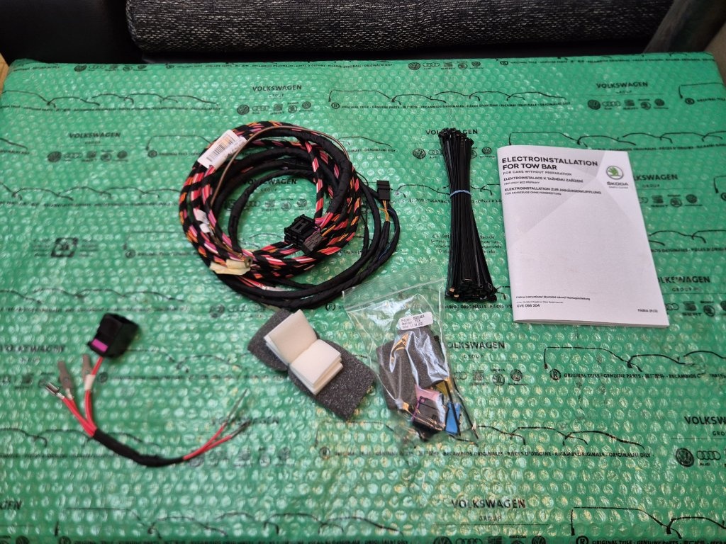Škoda Fabia elektroinstalace pro tažné zařízení