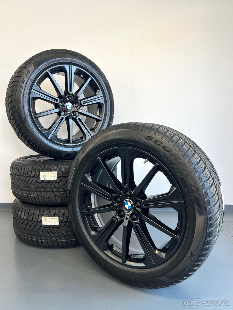 ❄️ Zimní Alu kola BMW M748, BMW X5 G05/X6 G06, 5x112 r20