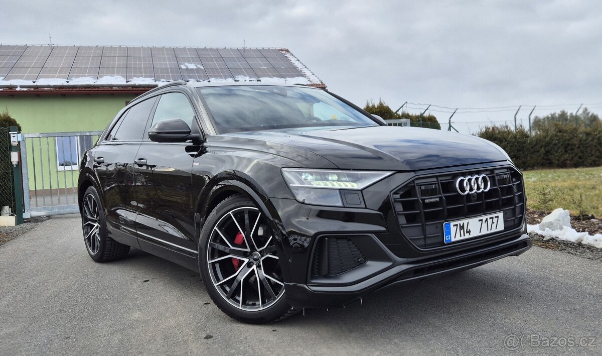 Audi Q8 Sport, 210 kW, Sline, Head up, tažné, DPH