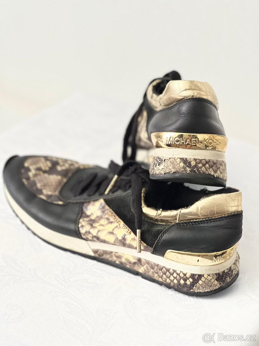 Michael Kors - dáms. kožené tenisky – vel. 38