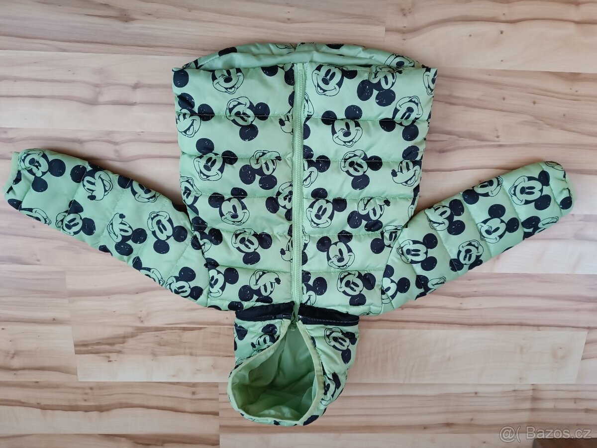 Podzimní/jarní bundička s Mickey Mousem