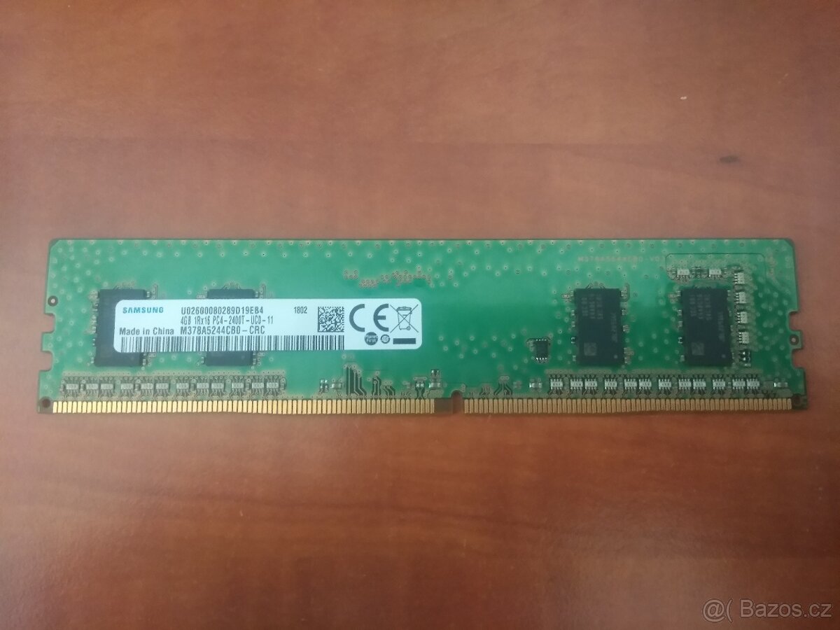 Paměť RAM do PC Samsung 4GB DDR4