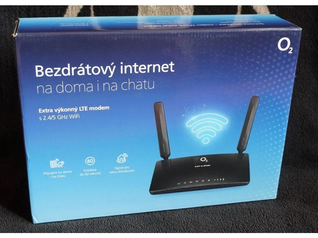 Router WiFi TP-Link Archer MR200 4G/LTE černý
