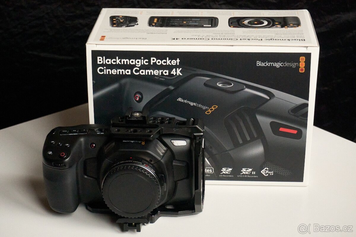Blackmagic procket cinema 4K a príslušenstvo