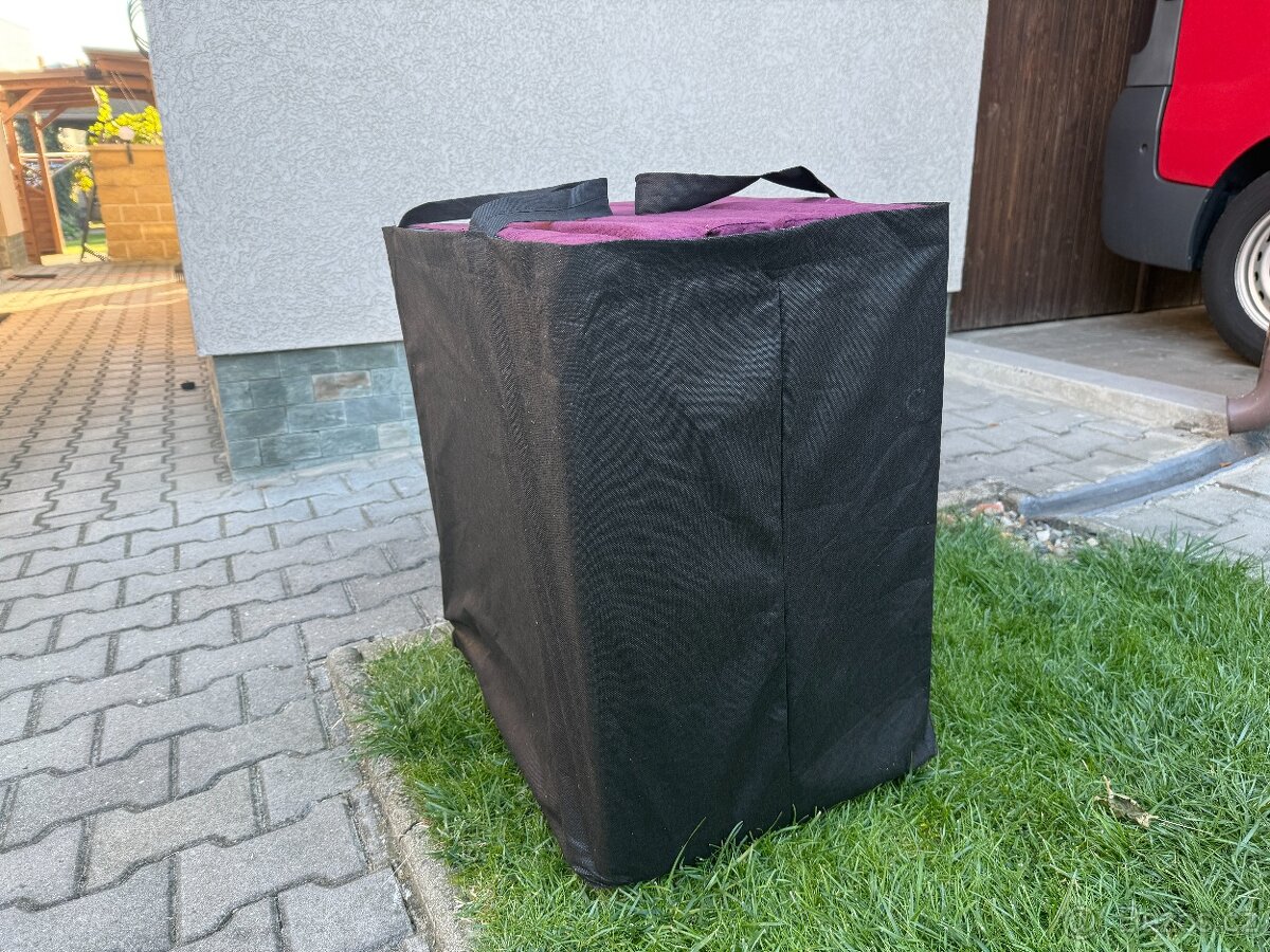 Skládací matrace pro hosty Duo fialová