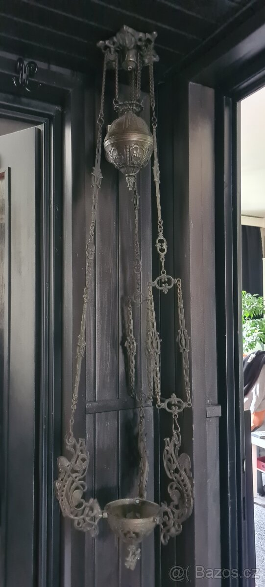 Závěsná lampa Hängelampe (kol.roku 1900)